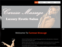Tablet Screenshot of caresse-massage.ro